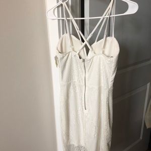 White stewpot dress